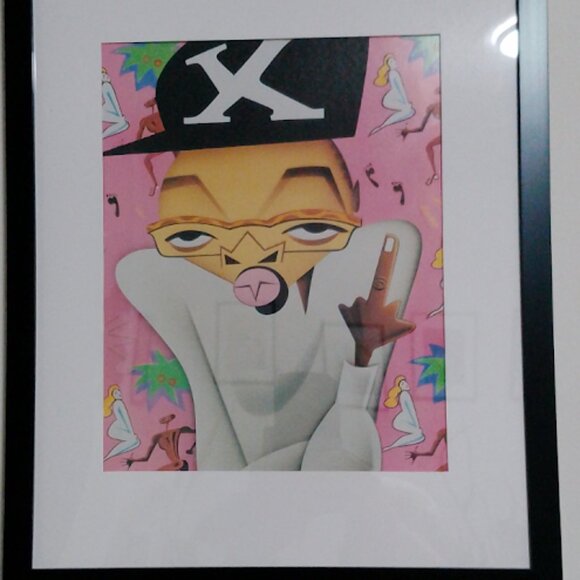 Spike Lee caricature by Robert Risko - Picture 1 of 1